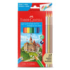 Estojo Lápis de Cor Ecolápis 12+3 Metálicos - Faber-castell 120112+3met