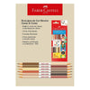 Estojo Lápis de Cor Ecolápis Caras & Cores Tons de Pele 12 Cores - Faber-castell 120606cc