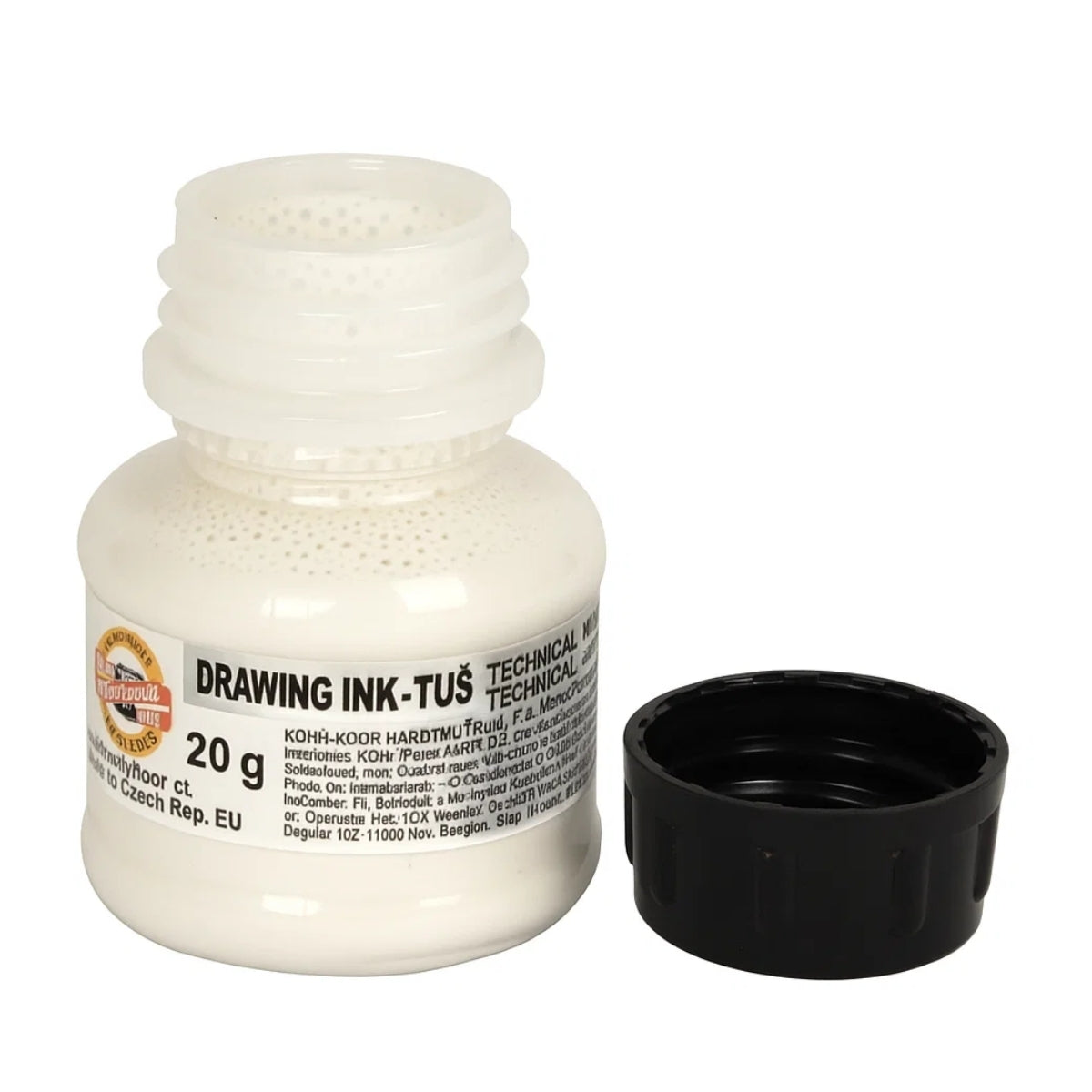 Tinta Caligrafia Drawing Ink Koh-i-noor 20g Branca