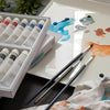 Estojo de Tinta Aquarela Lefranc & Bourgeois 10ml com 24 Cores - 301449