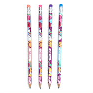 Lapis de Grafite Cute Hb Sextavado com Borracha - Sortidas - Cis