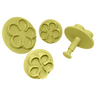 Kit Ejetor Flor para Massas com 4 Peças - Bluestar