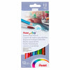 Estojo Lápis de Cor Arts Pentel com 12 Cores Aquareláveis