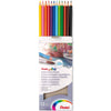 Estojo Lápis de Cor Arts Pentel com 12 Cores Aquareláveis