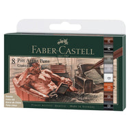 Estojo Caneta Pitt Art Classic 8 Cores Faber-castell 167172