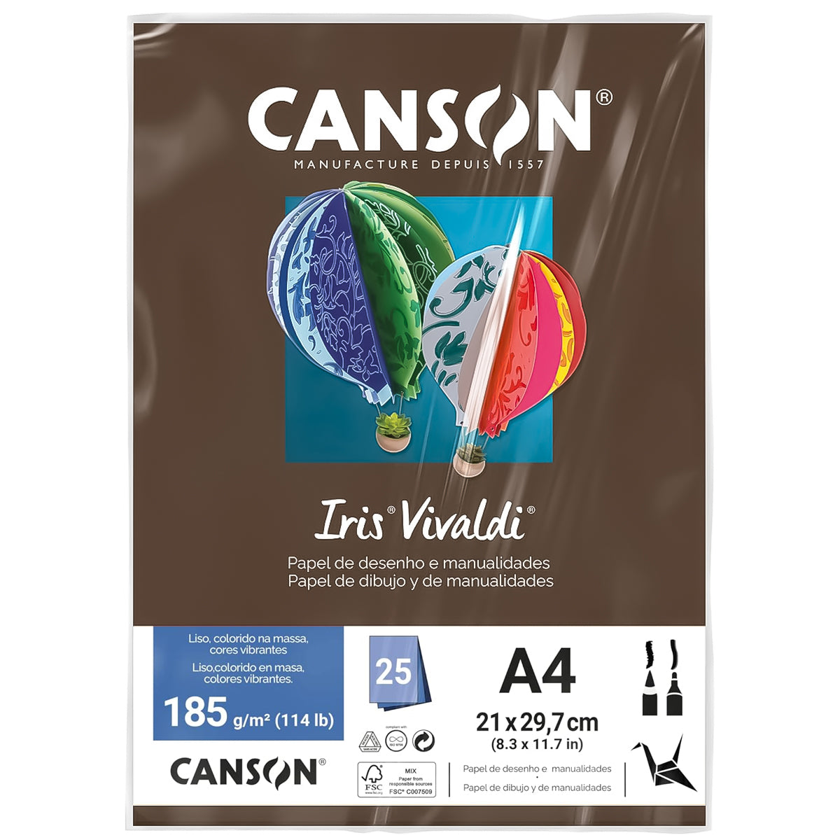 182134-pct-papel-iris-vivaldi-25fls-a4-21x29,7cm-185gr---chocolate-413413