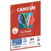 Papel Colorido Canson Iris Vivaldi A4 185 G/m² 25 Folhas - Fogo Sortidos