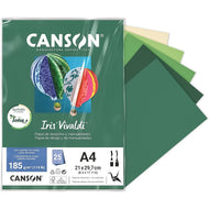 Papel Canson Iris Vivaldi A4 185g 25 Folhas Sortidos Terra