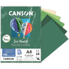 Papel Canson Iris Vivaldi A4 185g 25 Folhas Sortidos Terra