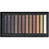 Estojo Giz Lyra Pastel Seco Tons Castanhos 12 Cores