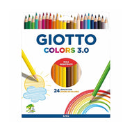 Estojo de Lápis de Cor Giotto Colors 3.0 24 Cores F276700sa