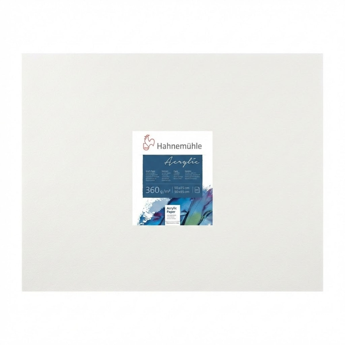 Folha Hahnemuhle Acrylic Paper 360g/m2 50x65cm