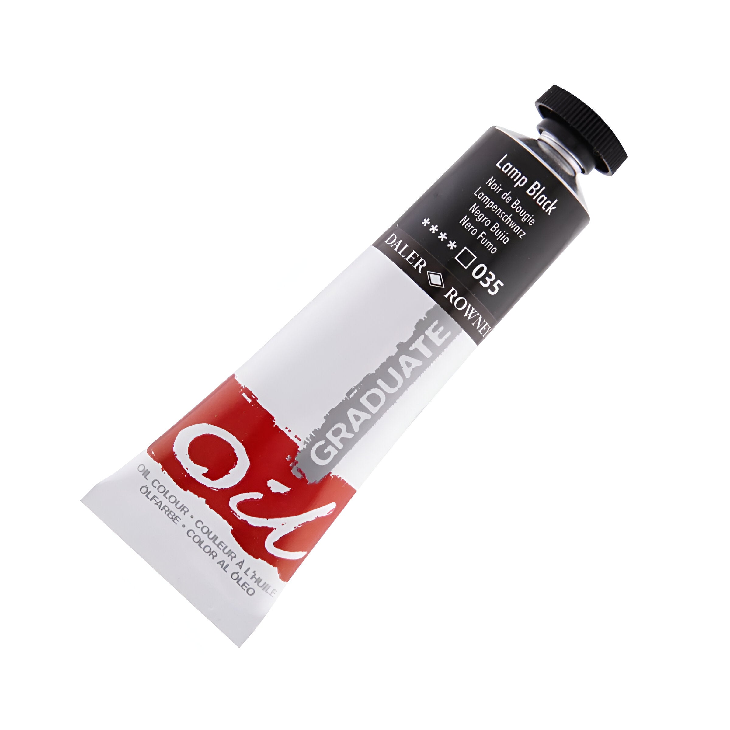 Tinta Oleo Graduate 38ml 035 - Lamp Black