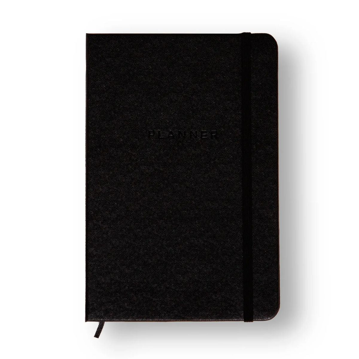 Caderneta Cicero Planner Permanente Clássica 14x21cm Preto 208 Folhas