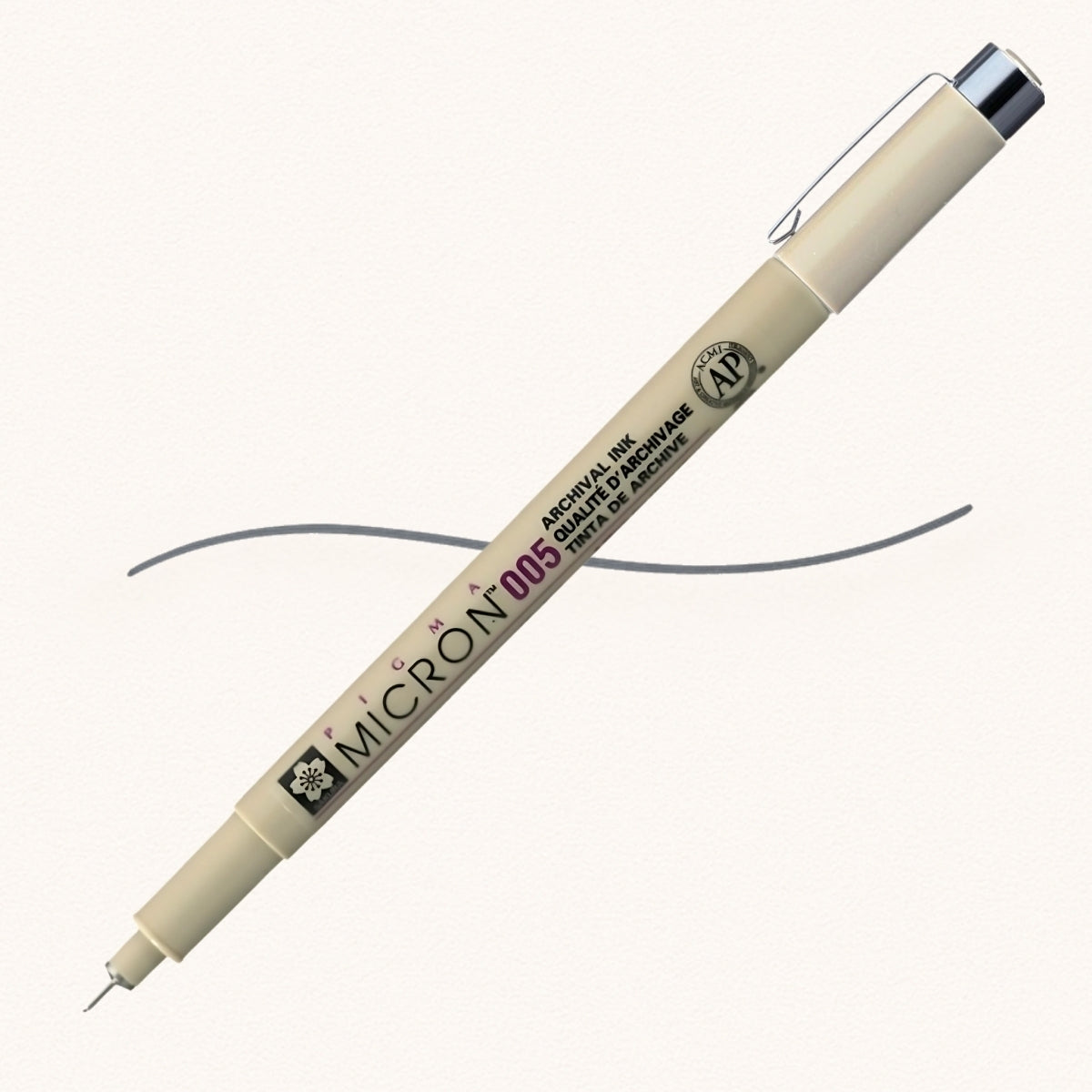 Caneta Nankin Pigma Micron Cinza Frio Claro 005 Xsdk005 42 - Sakura