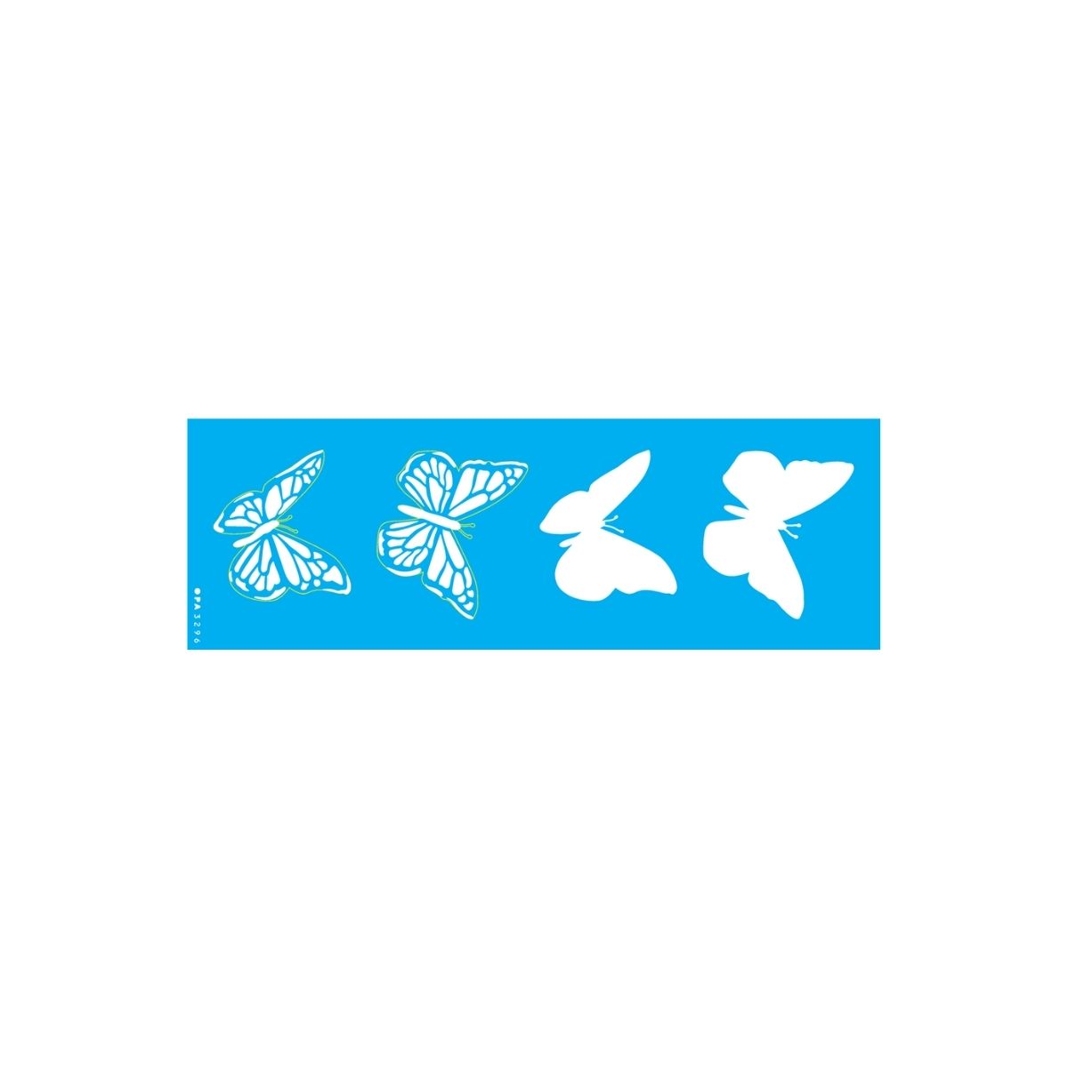 Stencil Opa 10x30cm - Borboletas Ii - 3296
