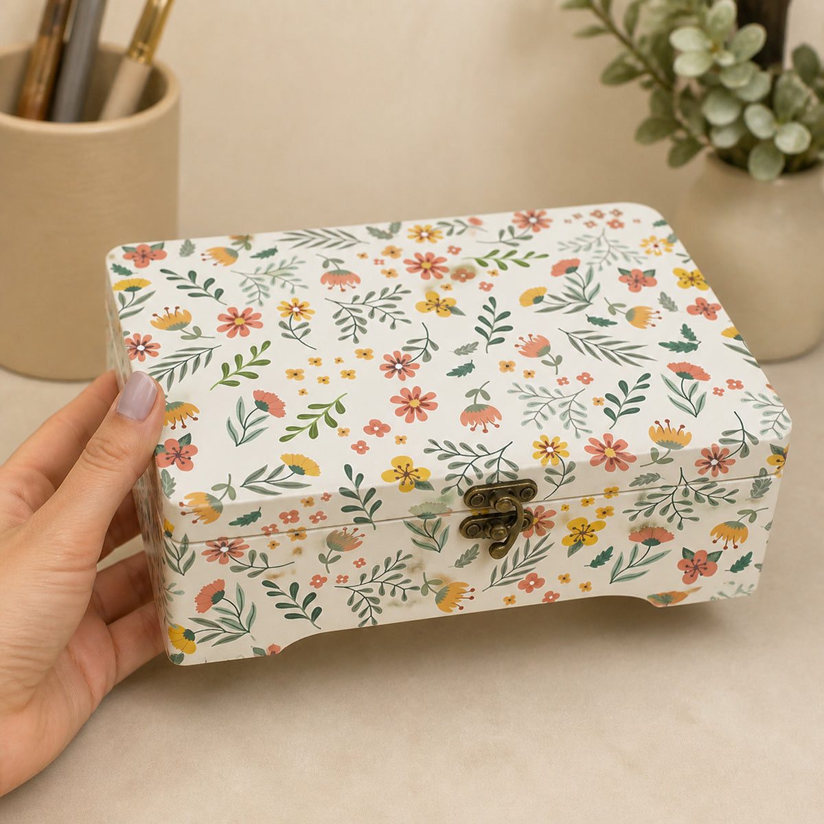 Papel de Seda Opapel Estampado Ramos Escandinavos I 30x45cm para Decoupage e Artesanato 3332 - Opa