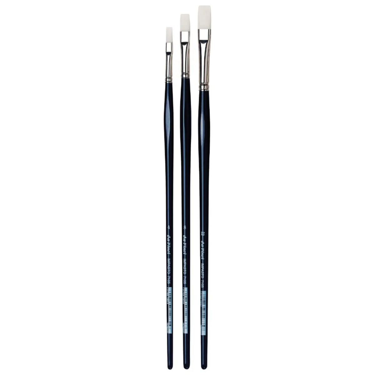 Kit Pincel da Vinci Impasto 7105 - Tamanhos 4, 8 e 12
