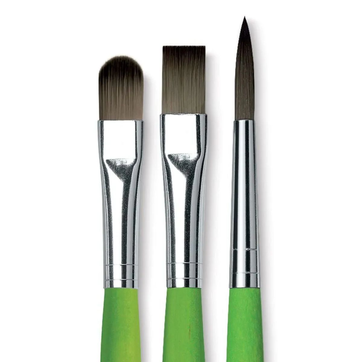 Kit Pincel da Vinci Fit 4209 com 3 Unidades - Série 373 e 374