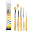 Kit Pincel da Vinci Junior 4211 com 5 Unidades - Séries 303 e 329