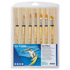 Kit Pincel da Vinci Junior 5371 com 8 Unidades + Tapetinho de Bambu - Séries 303 e 304