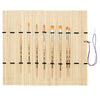 Kit Pincel da Vinci Junior 5371 com 8 Unidades + Tapetinho de Bambu - Séries 303 e 304