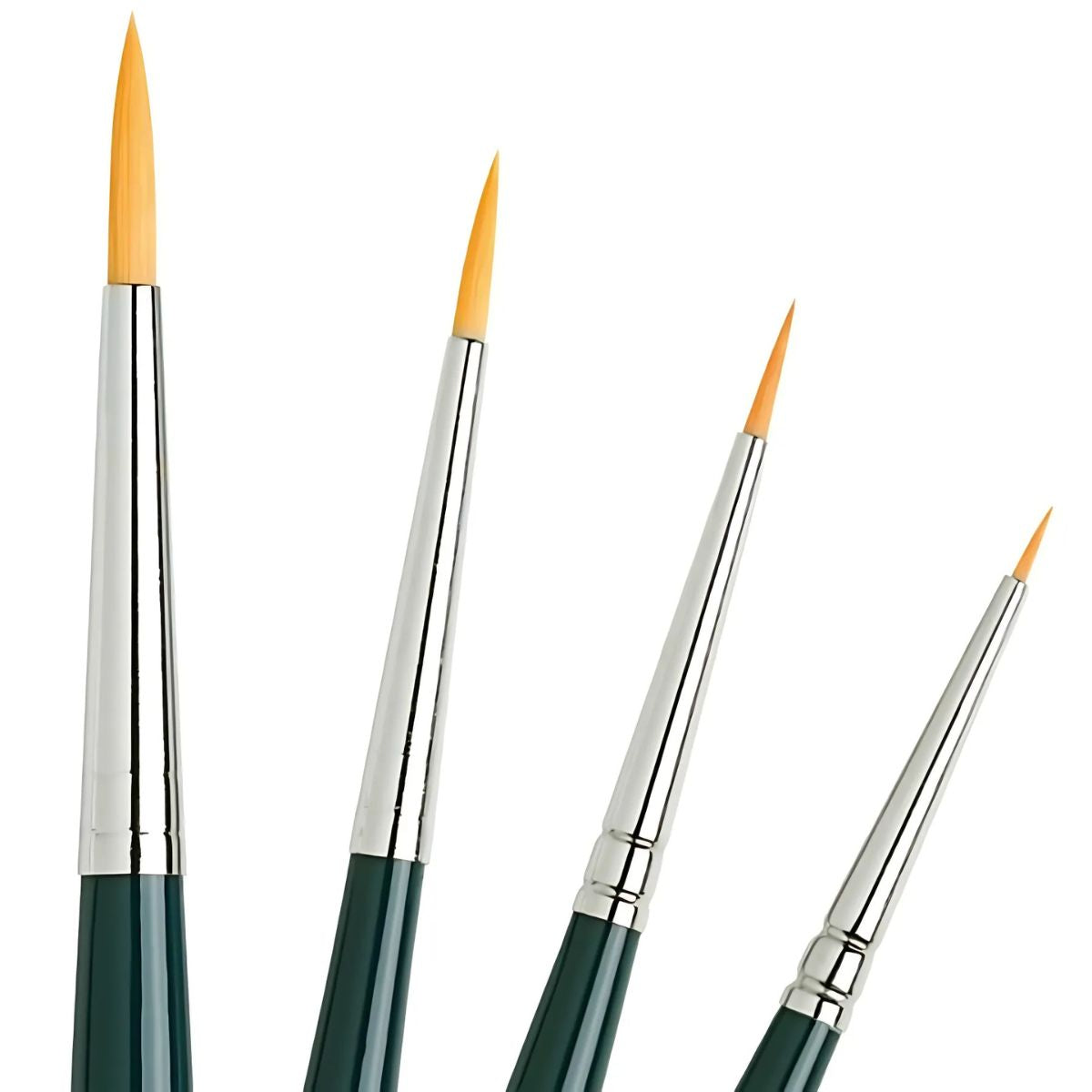Kit Pincel da Vinci Nova Série 1570 com 4 Unidades - Tamanhos 0, 2, 6 e 12