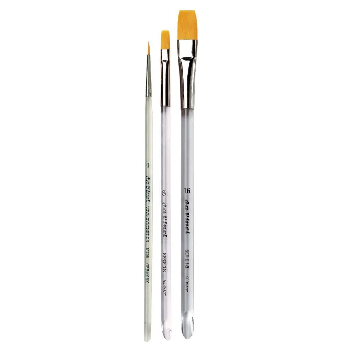 Cabo Lettering Kit de Pincel da Vinci Nova Lettering 5116 com 3 Unidades Cabos Perspe ...