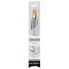 Kit de Pincel da Vinci Nova Lettering 5116 com 3 Unidades Cabos Perspex