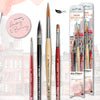Kit Pincel da Vinci May & Berry com 4 Unidades