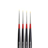 Kit Pincel da Vinci Micro-nova 4270 com 4 Unidades - Série 170 para Detalhes Finos