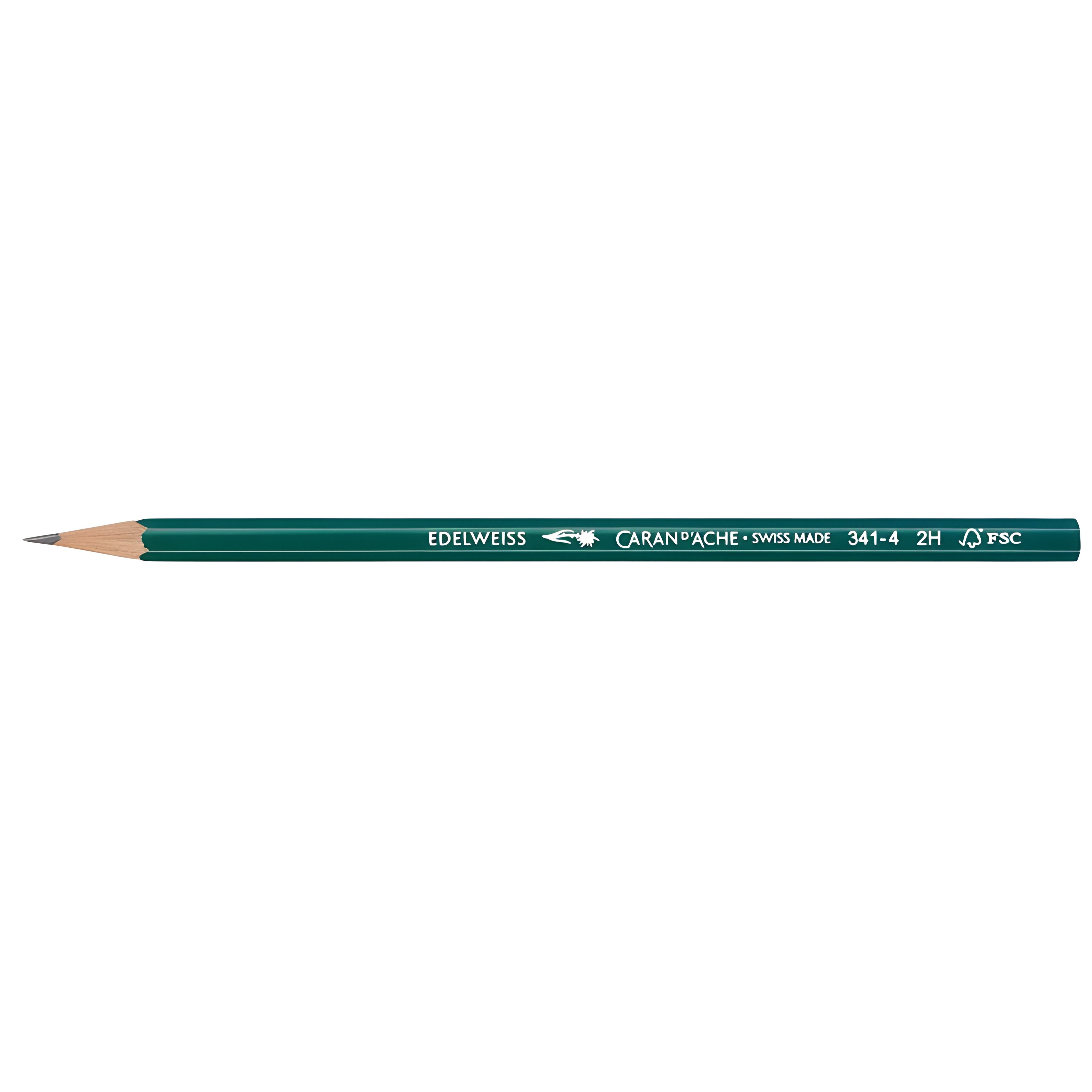 Lápis Grafite Caran D'ache Verde Edelweiss 2h