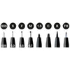 Estojo Caneta Pitt Black 8 Cores Faber-castell 167158