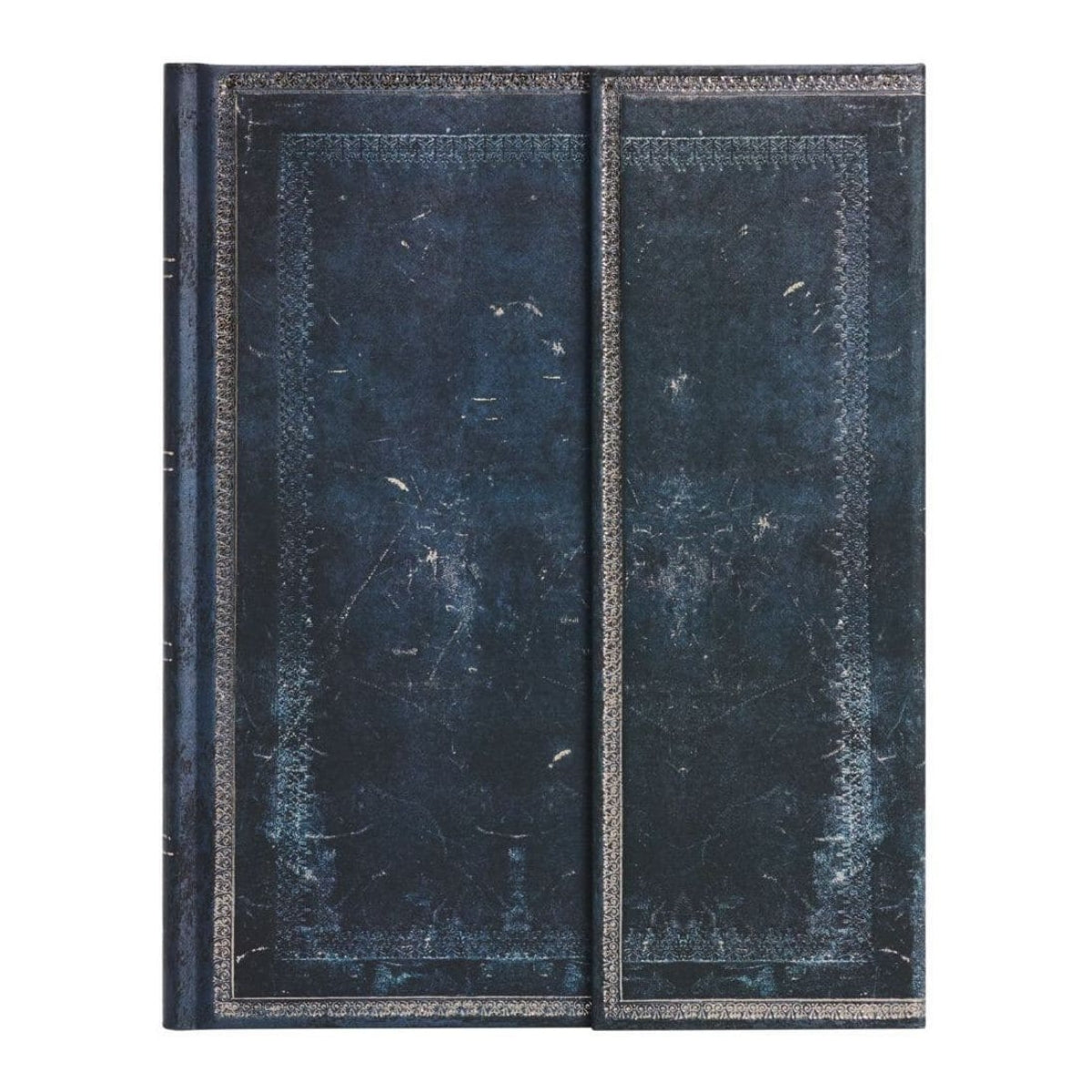 Caderno Paperblanks Old Leather Inkblot Capa Dura Ultra 120g/m² 18x23cm 144 Páginas com Pauta - Pb9309-1