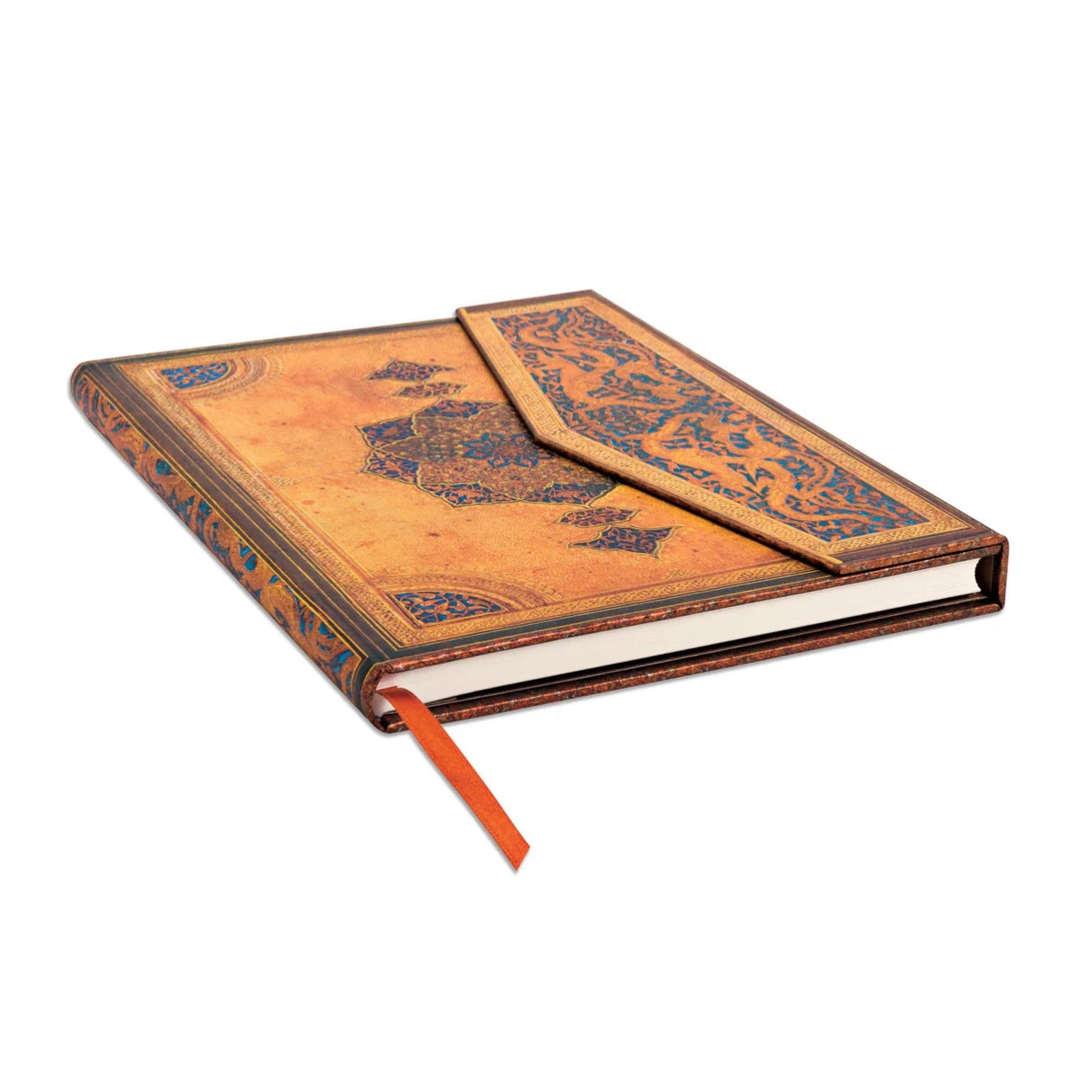 Caderno Paperblanks Safavid Capa Dura Ultra 120g/m² 18x23cm 144 Páginas com Pauta - Pb1601-4
