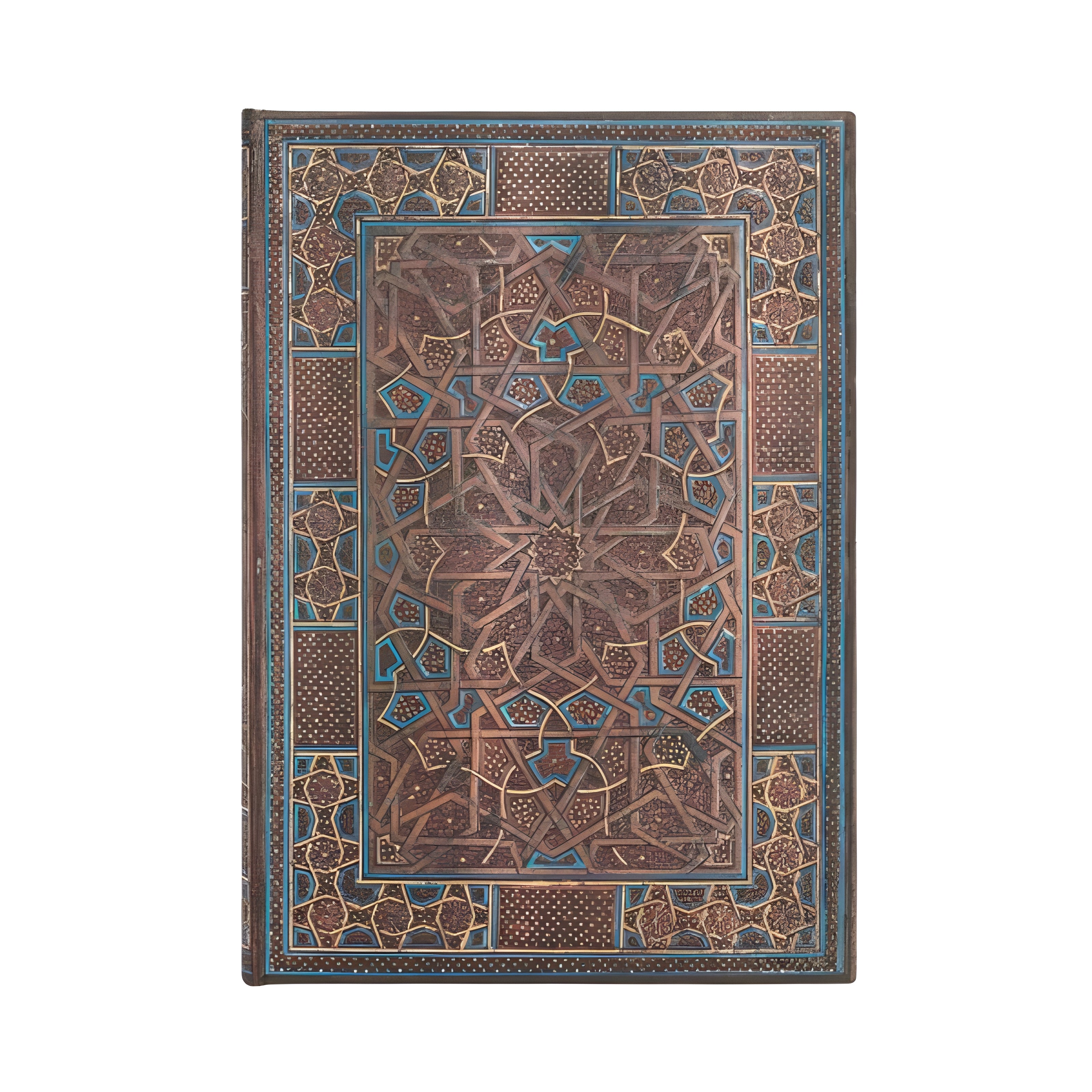 Caderno Paperblanks Cairo Atelier Capa Dura Midi 120g/m² 13x18cm 144 Páginas com Pauta - Pb9293-3