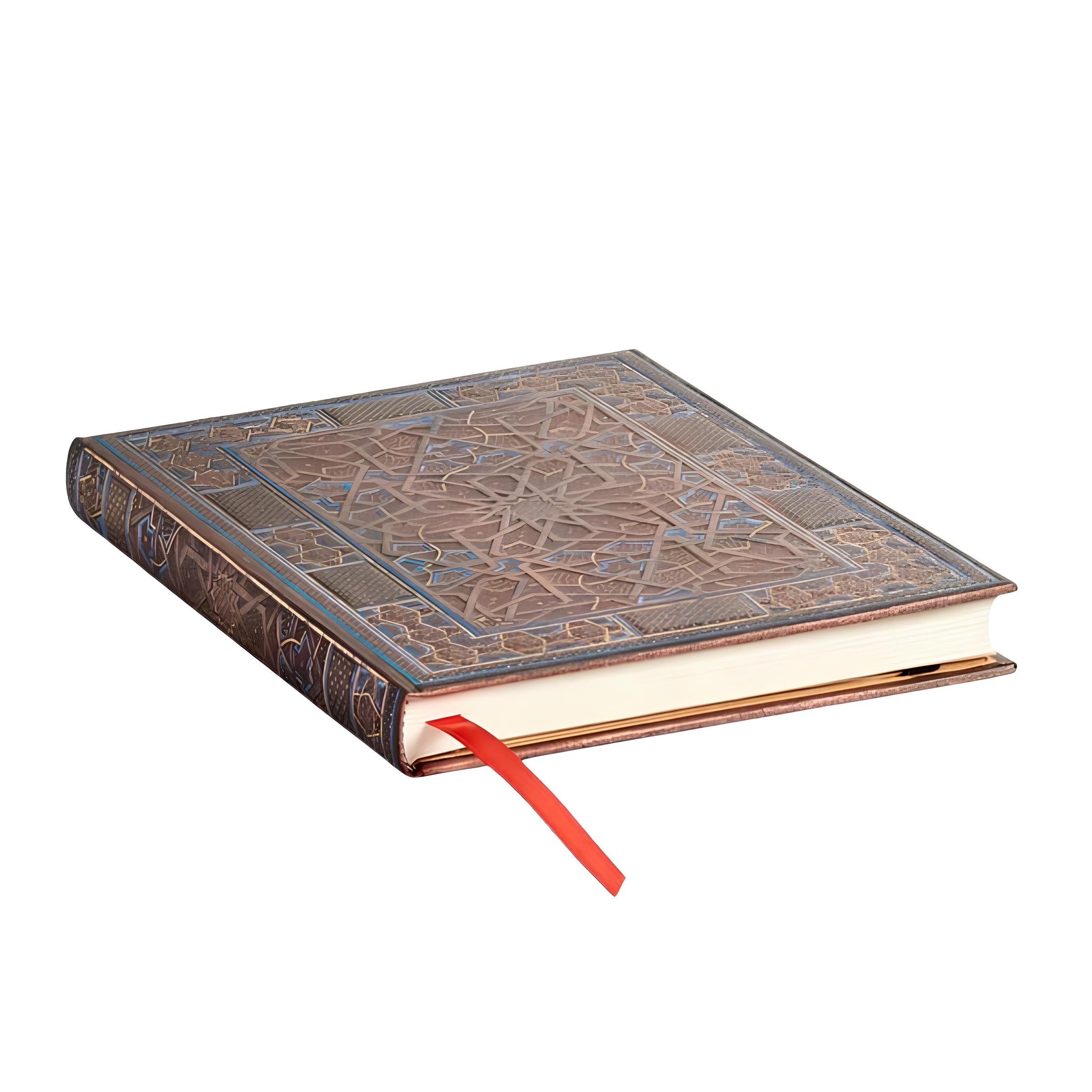 Caderno Paperblanks Cairo Atelier Capa Dura Midi 120g/m² 13x18cm 144 Páginas com Pauta - Pb9293-3