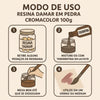 Resina Damar em Pedra Cromacolor 100g 1001  
