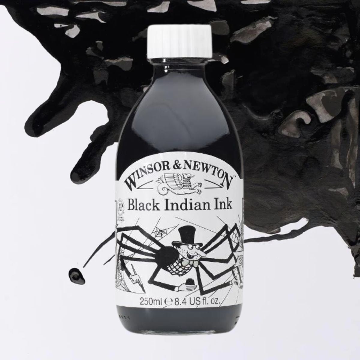 Tinta Nanquim Winsor & Newton Preto 250ml