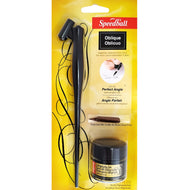Kit de Pena e Tinta para Caligrafia Speedball - Oblique