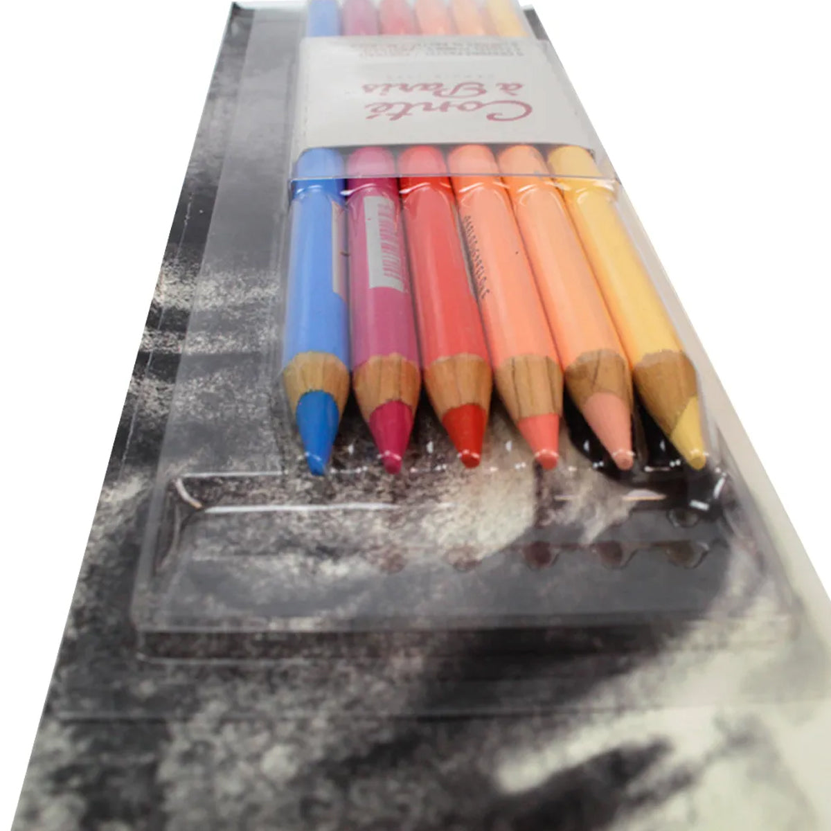 Kit Lápis de Cor Pastel Conté À Paris Conté À Paris com 6 Cores Tons Retrato