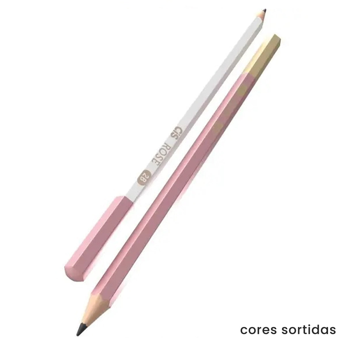 Lapis de Grafite Rose 2b Sextavado - Cis