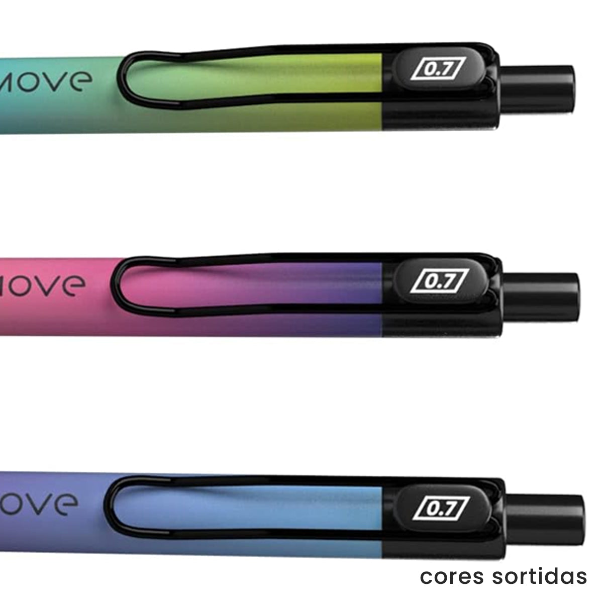 Lapiseira Escolar Move 0.7Mm - Cores Sortidas - Cis