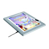 Prancheta Portátil Trident Led Super Brilho Profissional A3 Acrílico 38x50 Cm - Modelo Pled-ala3