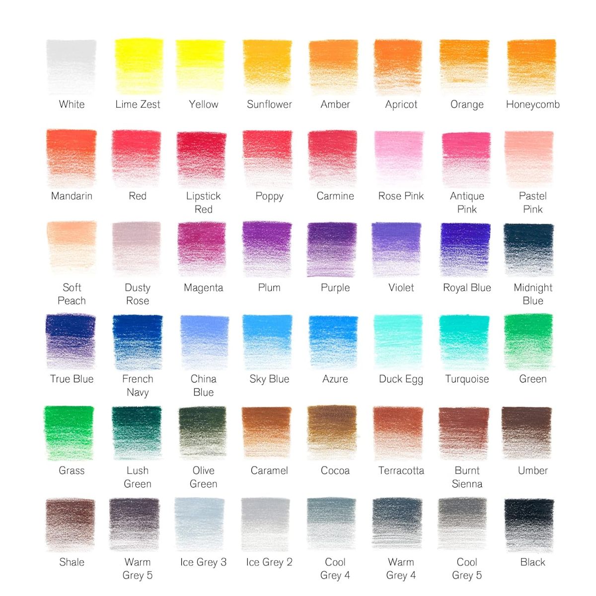 Estojo Lápis de Cor Studio Collection Winsor & Newton com 48 Cores
