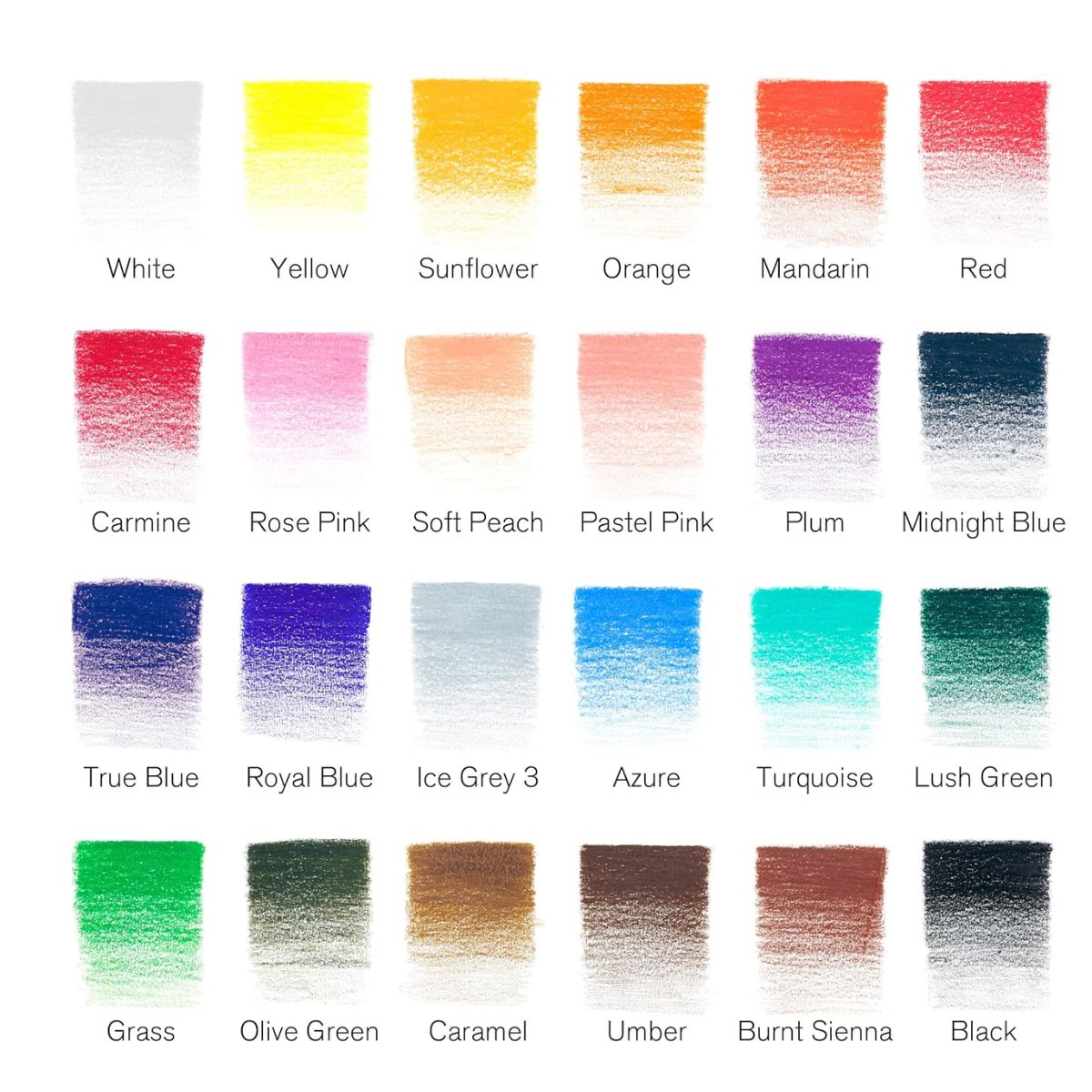 Estojo Lápis de Cor Studio Collection Winsor & Newton com 24 Cores