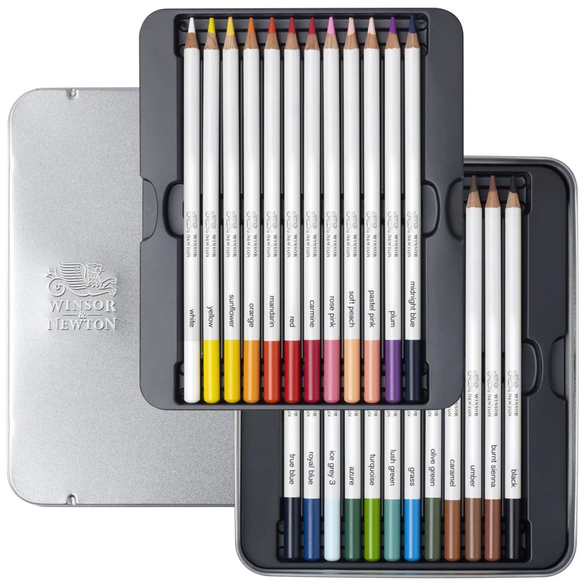 Estojo Lápis de Cor Aquarela Studio Collection Winsor & Newton com 24 Cores