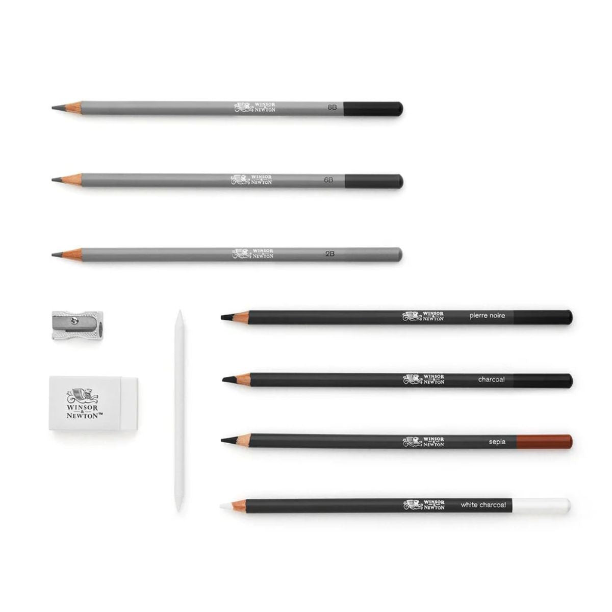 Estojo Lápis para Desenho e Esboço Studio Collection Winsor & Newton com 10 Pecas