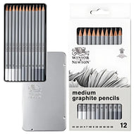 Estojo Lápis Grafite Graduado Studio Collection Winsor & Newton com 12 Graduações