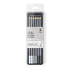 Estojo Lápis Carvão Studio Collection Winsor & Newton com 6 Unidades
